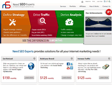 Tablet Screenshot of needseoexperts.com